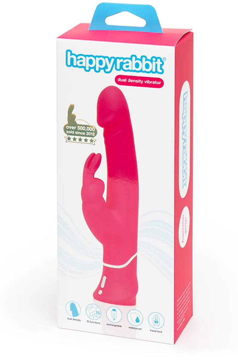 Happy Rabbit Realistic Pink Rabbit Vibrator