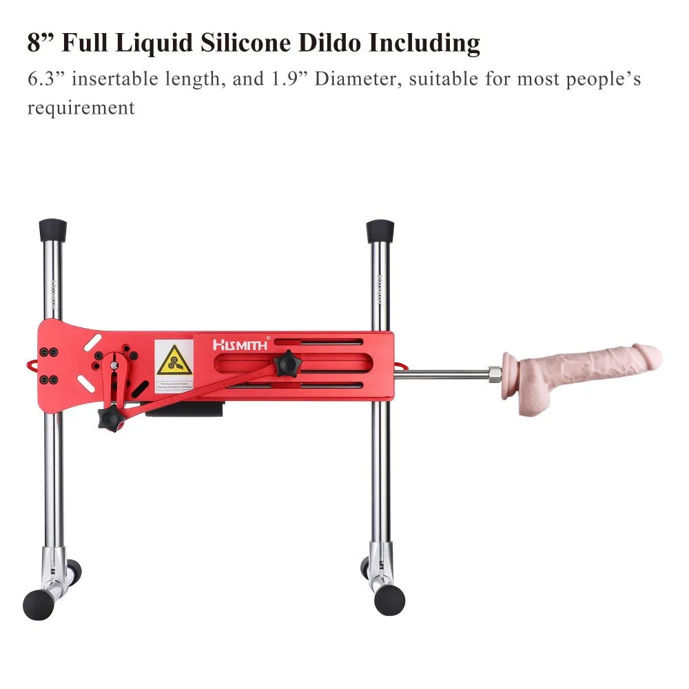 Hismith Sex Machine with App Control/Wireless Remote/Speed Dial. 100-Watt Motor. KlicLok System