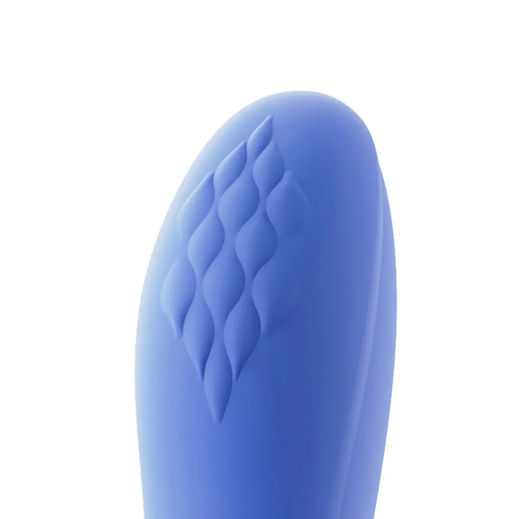 Honey Play Box Fortexa App-Controlled Kinky Finger Flapping Dual Stimulator. Blue