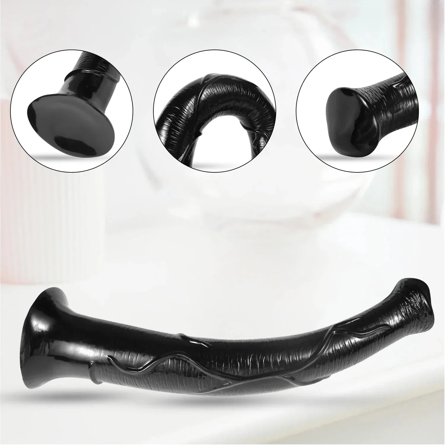 Huge Horse Dildo - 15 inch Long Animal Dildo Anal Plug Adult Toys