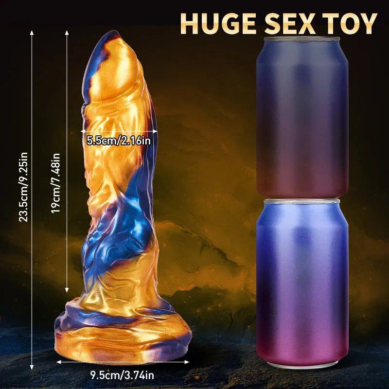 Huge Monster Dildo Thrusting Butt Plug - Remote Control Realistic Dildos Prostate Massager