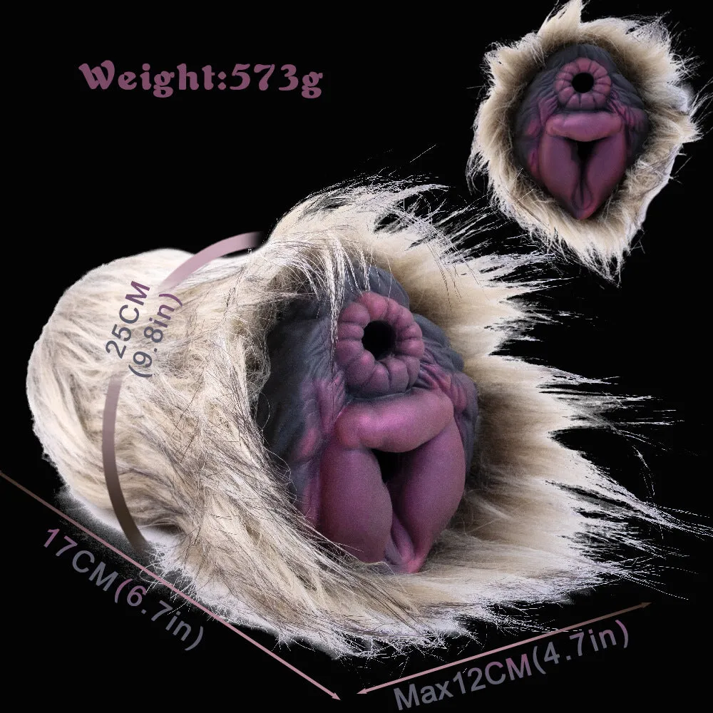 Hyena Pocket Pussy Male Masturbator - Animal Vagina Penis Massage Sex Toy for Men