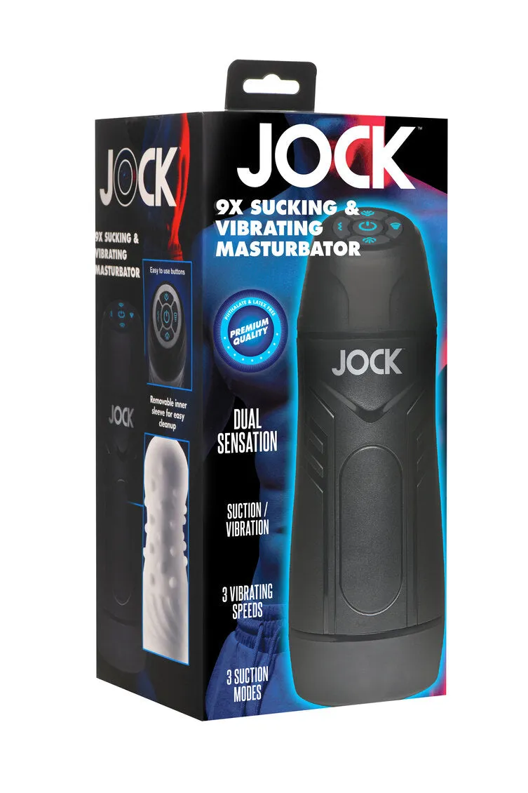 Jock 9X Sucking & Vibrating Masturbator