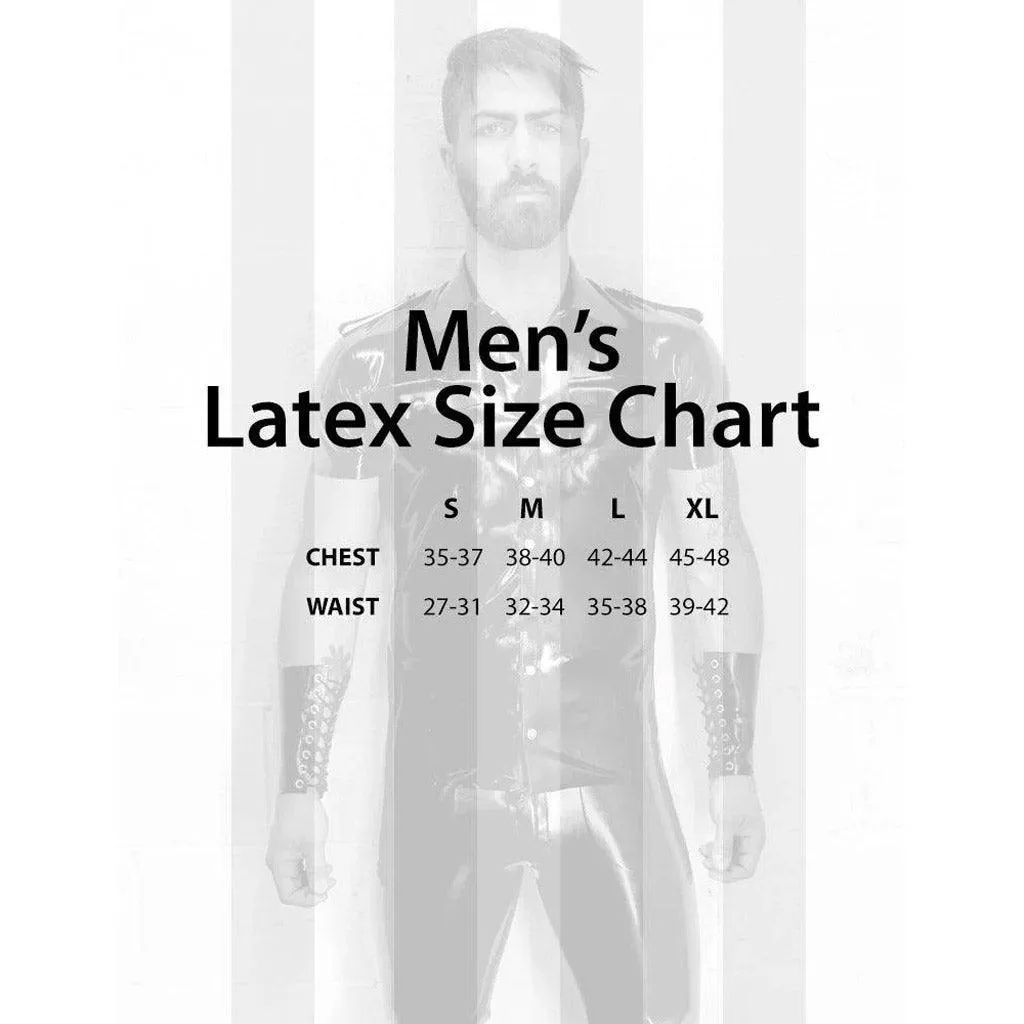 Latex Catsuit w/ Thru Zipper