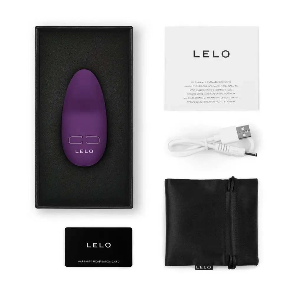 Lelo Lily 3 Silicone Purple Rechargeable Ultra-quiet Clitoral Massager