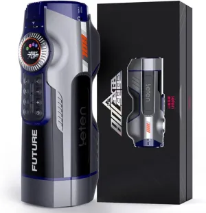 Leten - Future Thunder 708 III Automatic Heating Masturbator (Black)