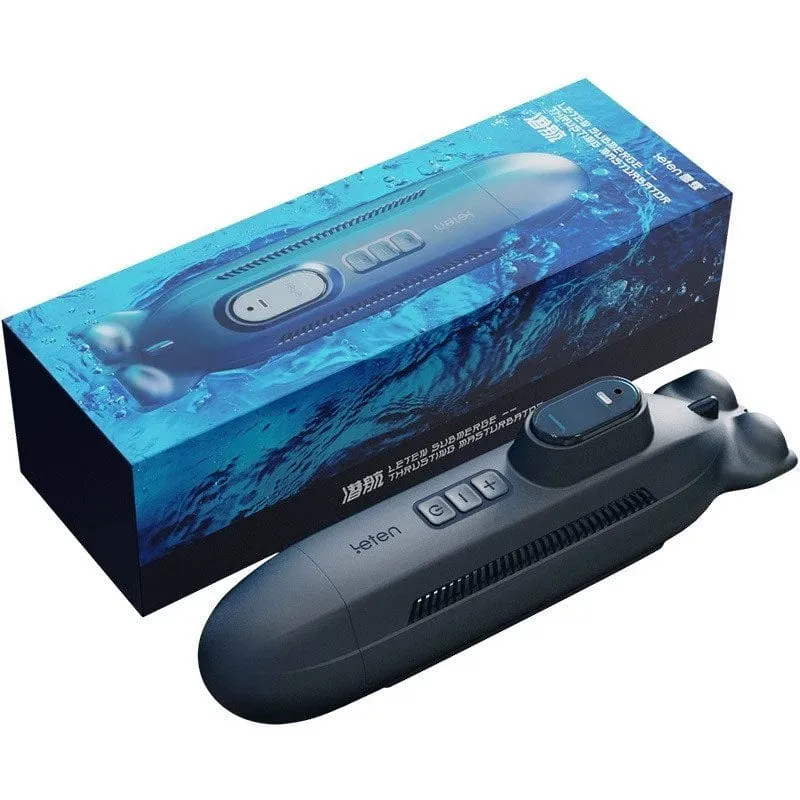 Leten - Submarine Thrusting Automatic Moaning Masturbator (Black)