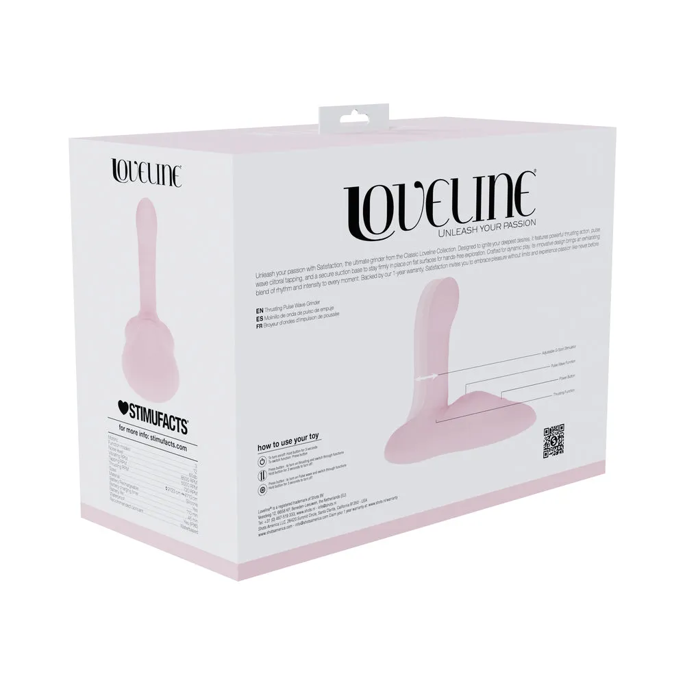LoveLine Satisfaction Grinder Adjustable Thrusting Pulse Wave Pink