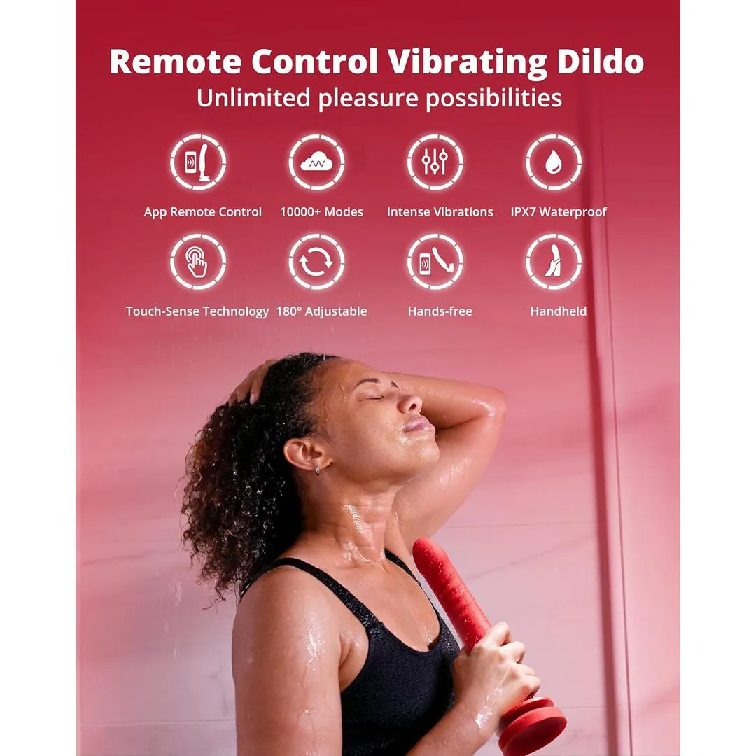 Lovense Mission 2 Vibrating Suction Cup Dildo