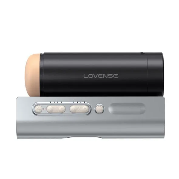 Lovense - Solace Pro AI Powered Remote Control Thrusting Male Masturbator Stroker (Black)