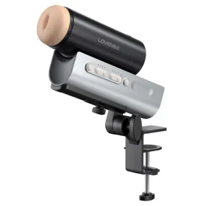 Lovense - Solace Pro AI Powered Remote Control Thrusting Male Masturbator Stroker (Black)
