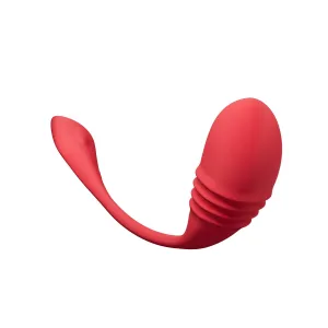 Lovense - Vulse App-Controlled Hands Free Thrusting Egg Vibrator (Red)
