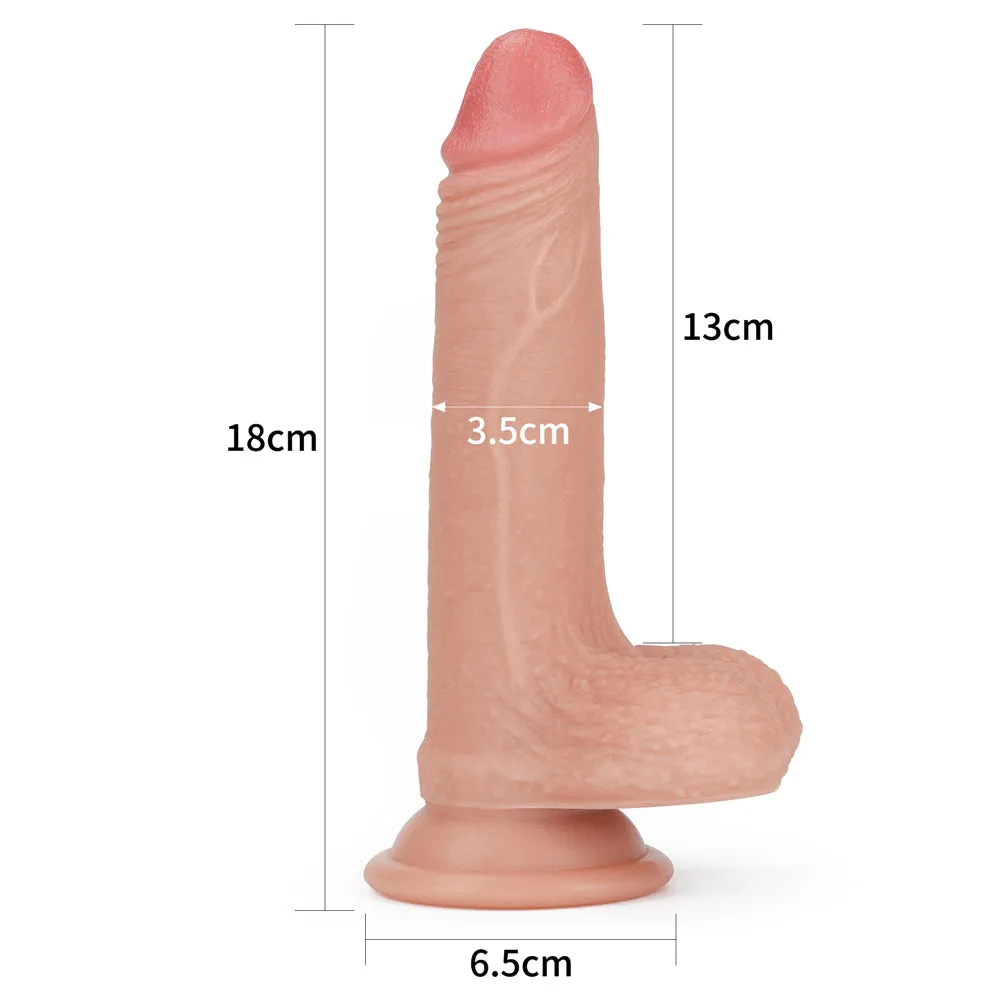 LoveToy 7 Nature Cock Dual-Layered Silicone