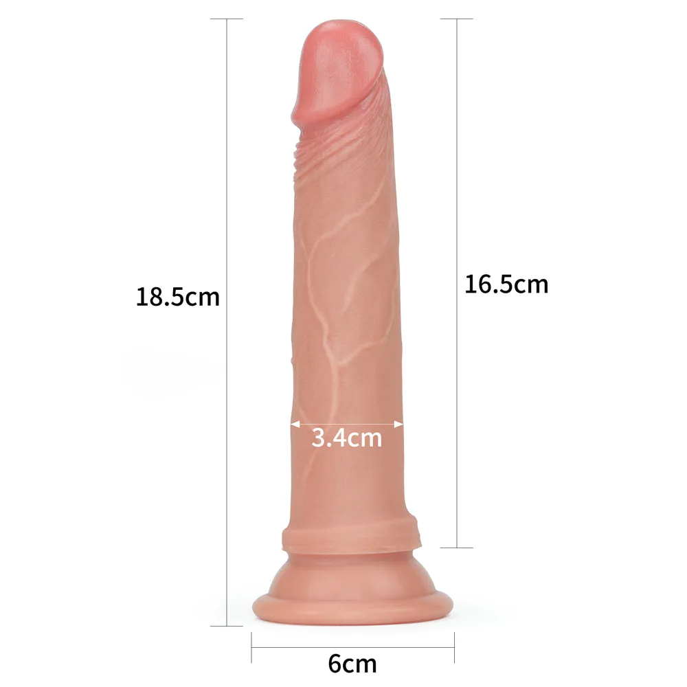 LoveToy 7 Nature Cock Dual-Layered Silicone