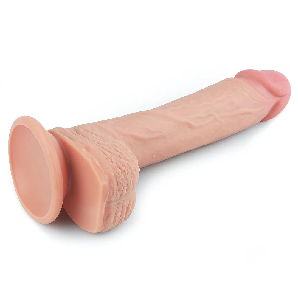 LoveToy 8.5 Nature Cock Dual-Layered Silicone