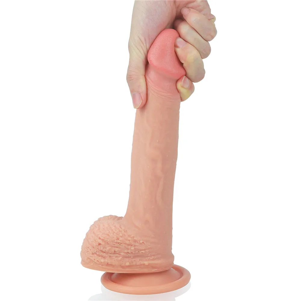 LoveToy 8.5 Nature Cock Dual-Layered Silicone