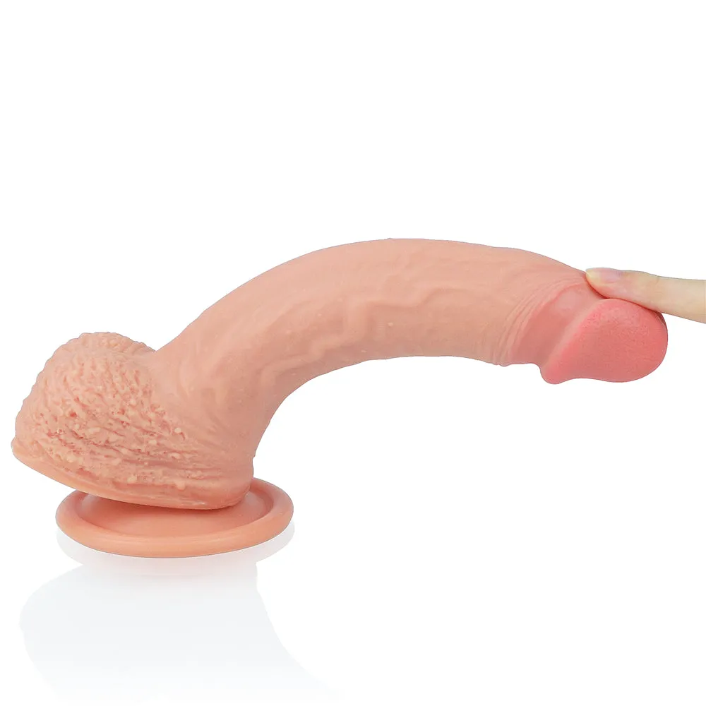 LoveToy 8.5 Nature Cock Dual-Layered Silicone