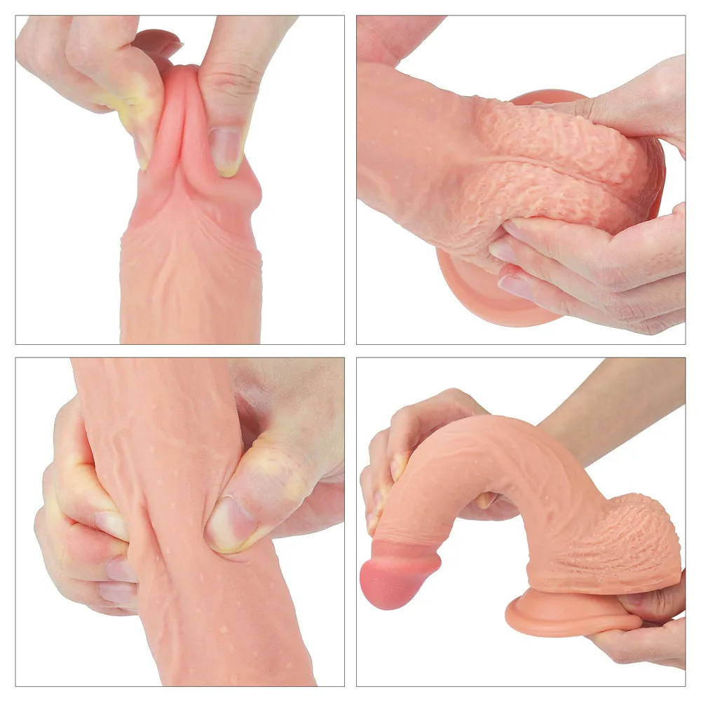 LoveToy 8.5 Nature Cock Dual-Layered Silicone