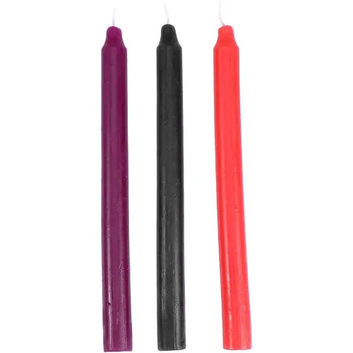 Low Heat drip Bondage candle set