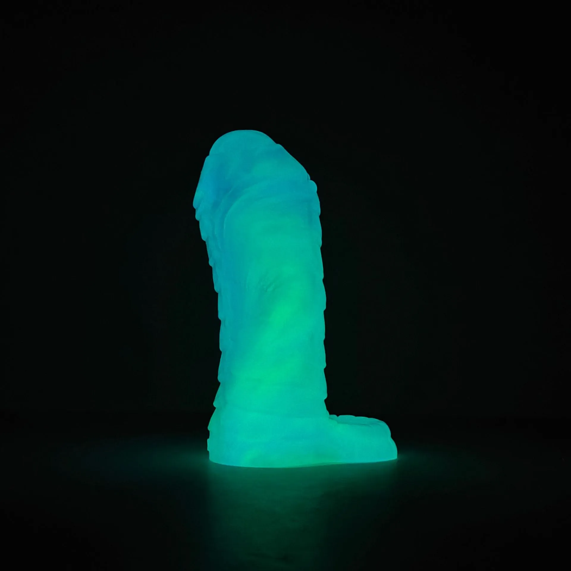Luminous Monsterdildo Cock Sleeve - Beast Penis Ring Enlarger Condom Couple Sex Toy