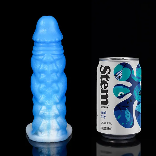 Luminous Monsterdildo Penis Sleeve Extender - Premium Silicone Cock Ring Expansion Male Sex Toy