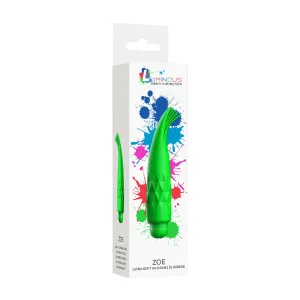 Luminous Zoe Abs Bullet With Silicone Sleeve 10-Speeds Green