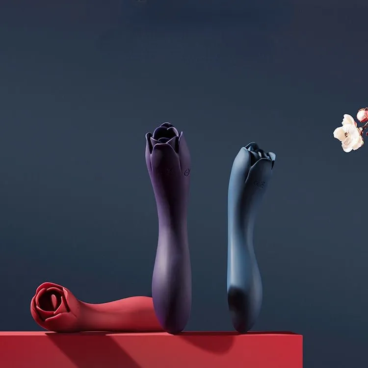 Meese Dora Sucking Double-Head Rose Vibration Inside Massage Stick