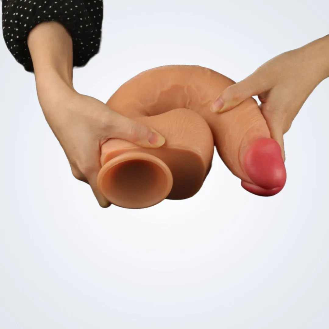 Mega Man 12 Silicone Realistic Dildo