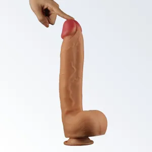 Mega Man 12 Silicone Realistic Dildo