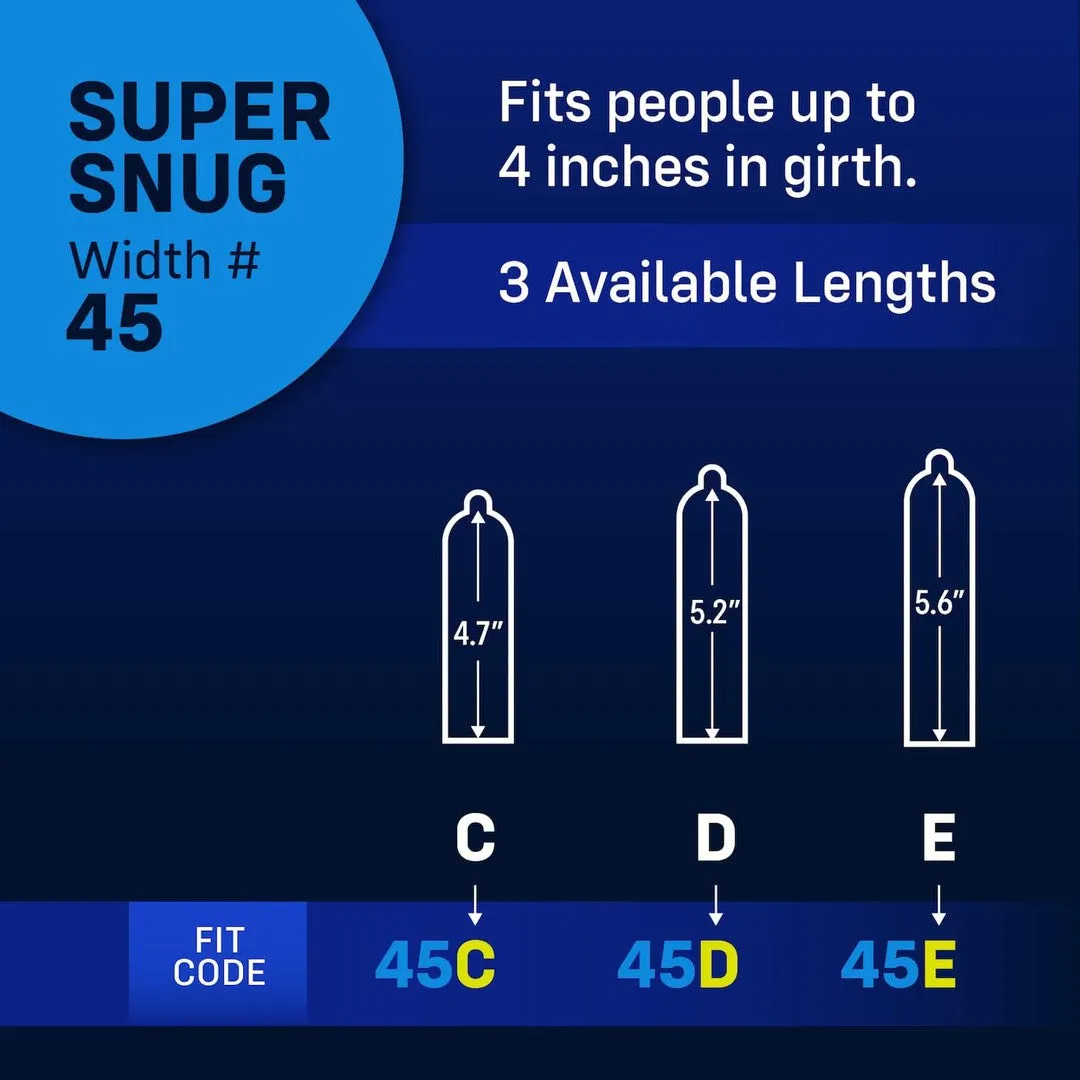 myONE Snug Condom Sampler (With FitKit Measuring Tool)
