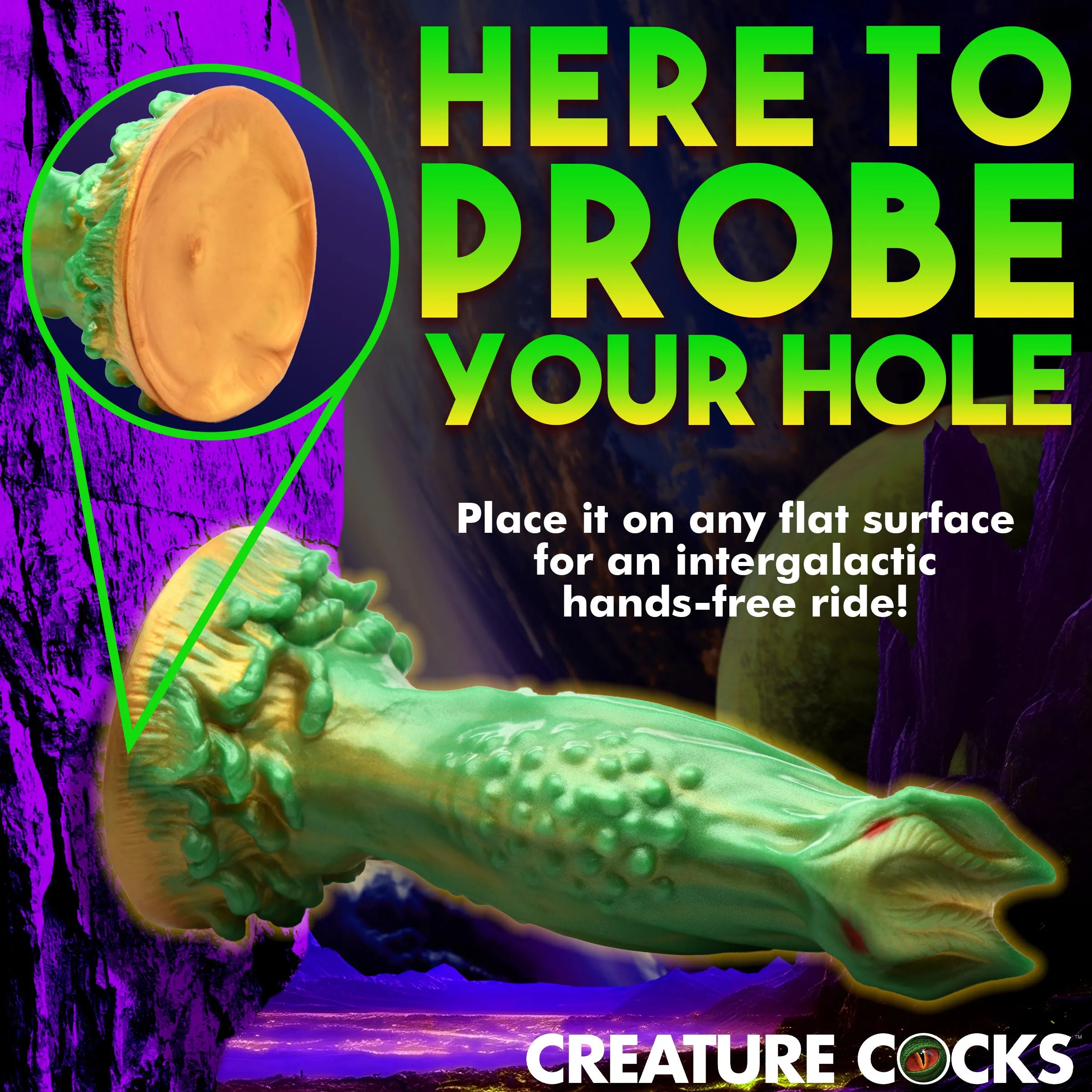 Nebula Alien Dildo