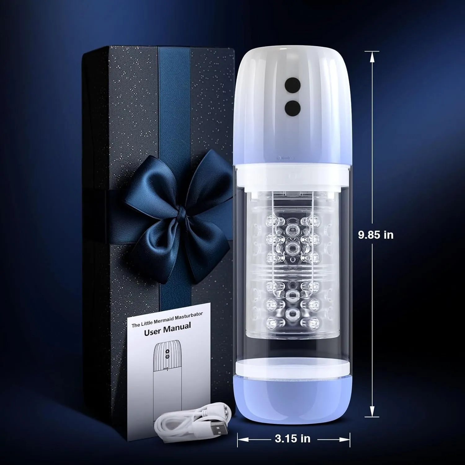 Peppy | Automatic Male Masturbator with 7 Rotating and Sucking Toy