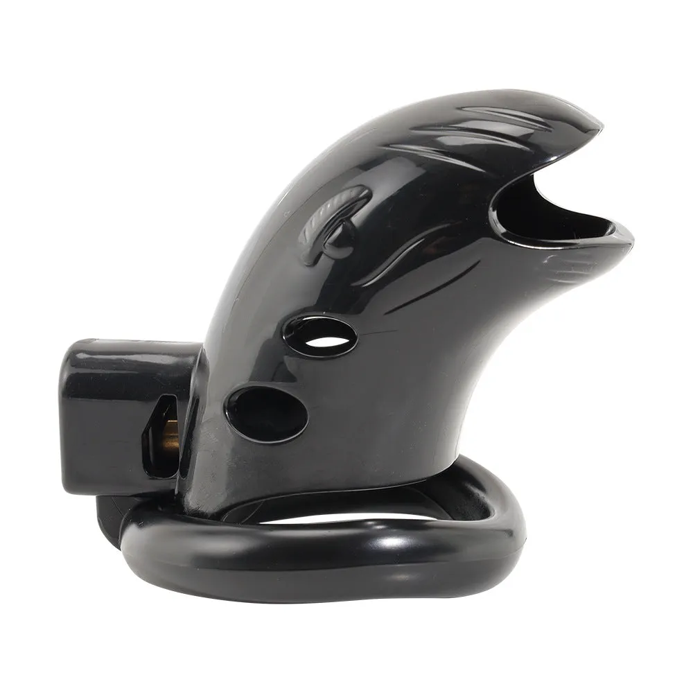 Plastic with Lock Male Penis Chastity Lock Sex Toys Birdcage Bondage Abstinence