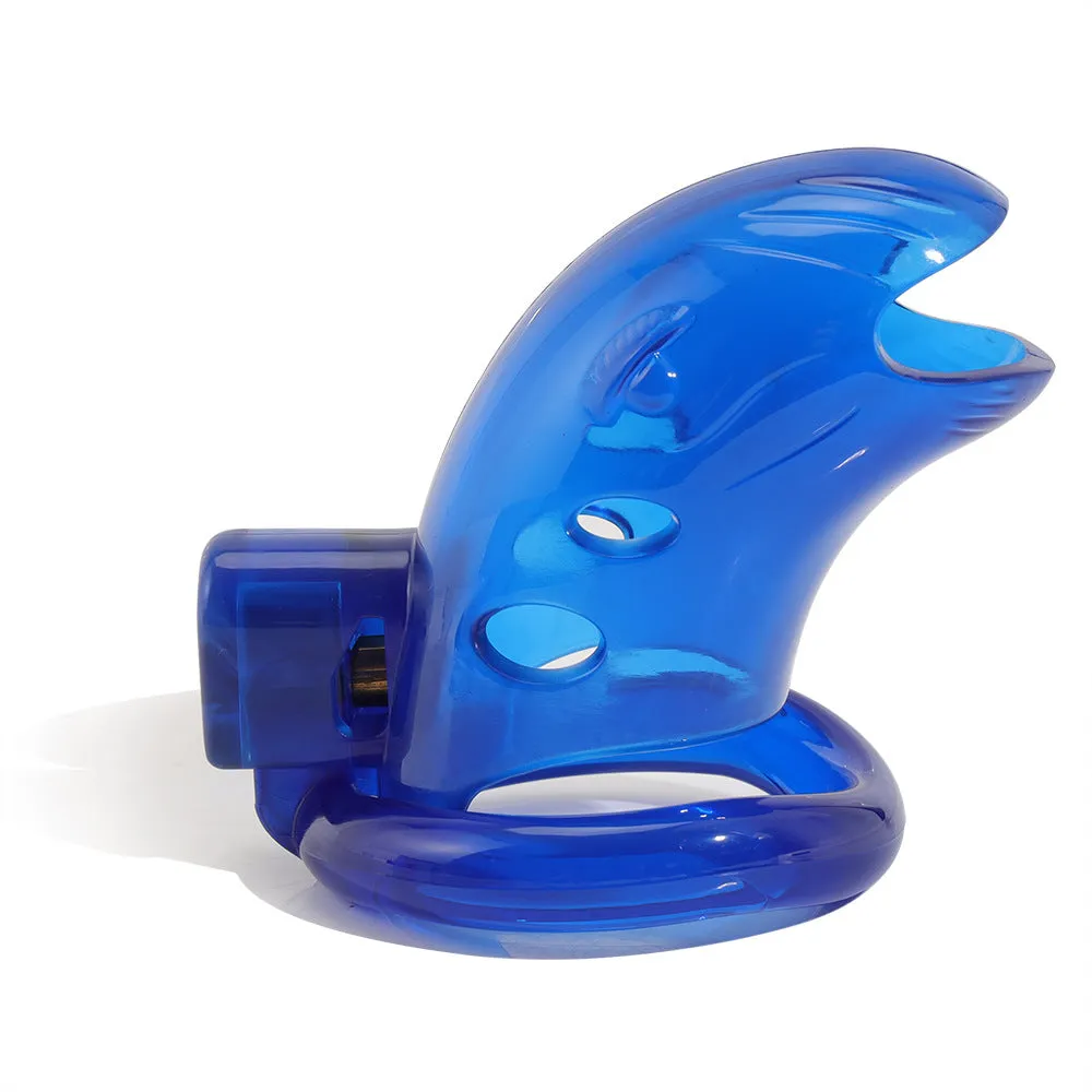 Plastic with Lock Male Penis Chastity Lock Sex Toys Birdcage Bondage Abstinence