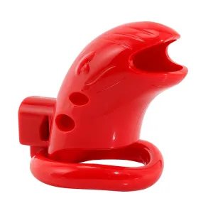 Plastic with Lock Male Penis Chastity Lock Sex Toys Birdcage Bondage Abstinence