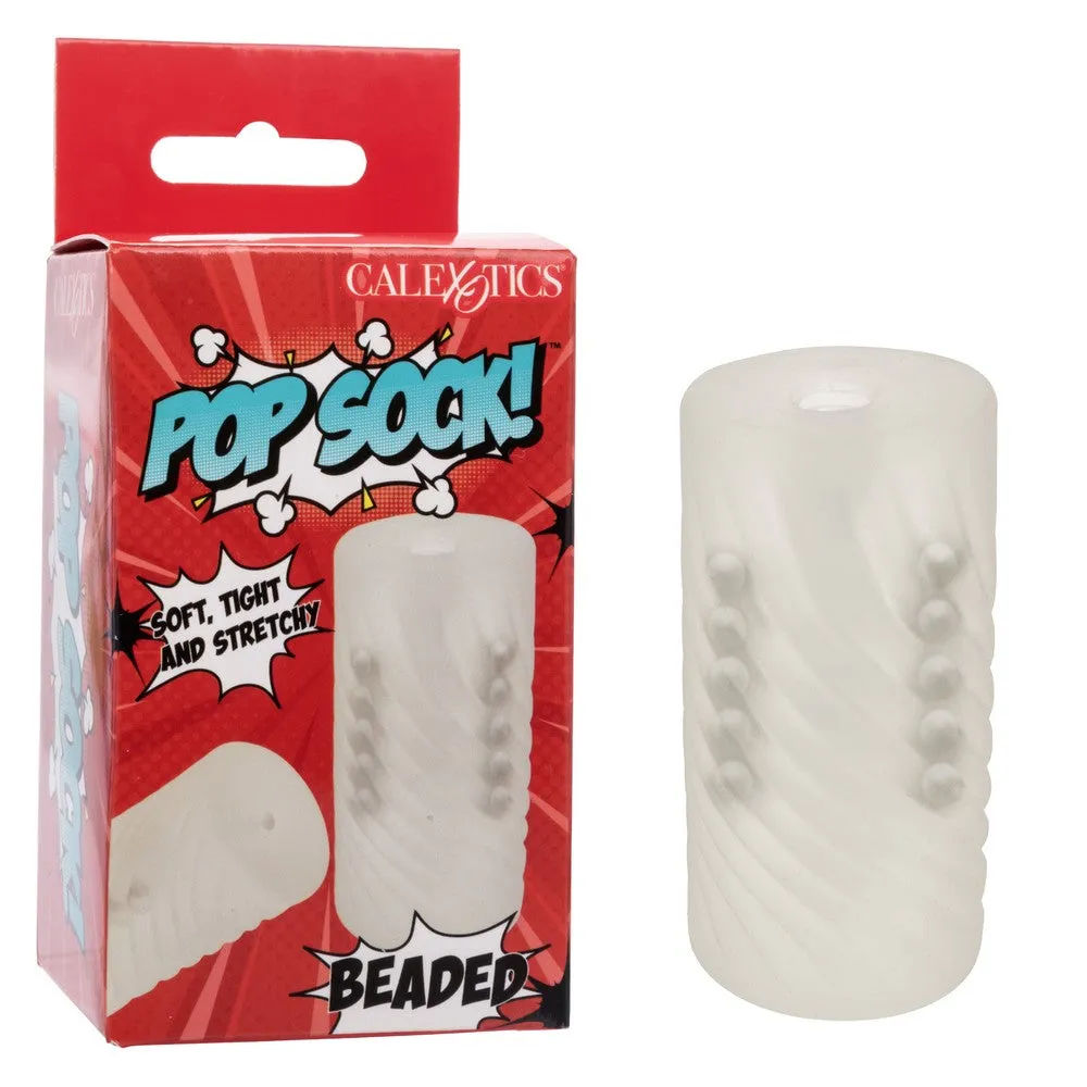 Pop Sock Beaded Masturbator by Cal Exotics