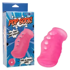 Pop Sock Grip n Stroke Large Masturbator by Cal Exotics