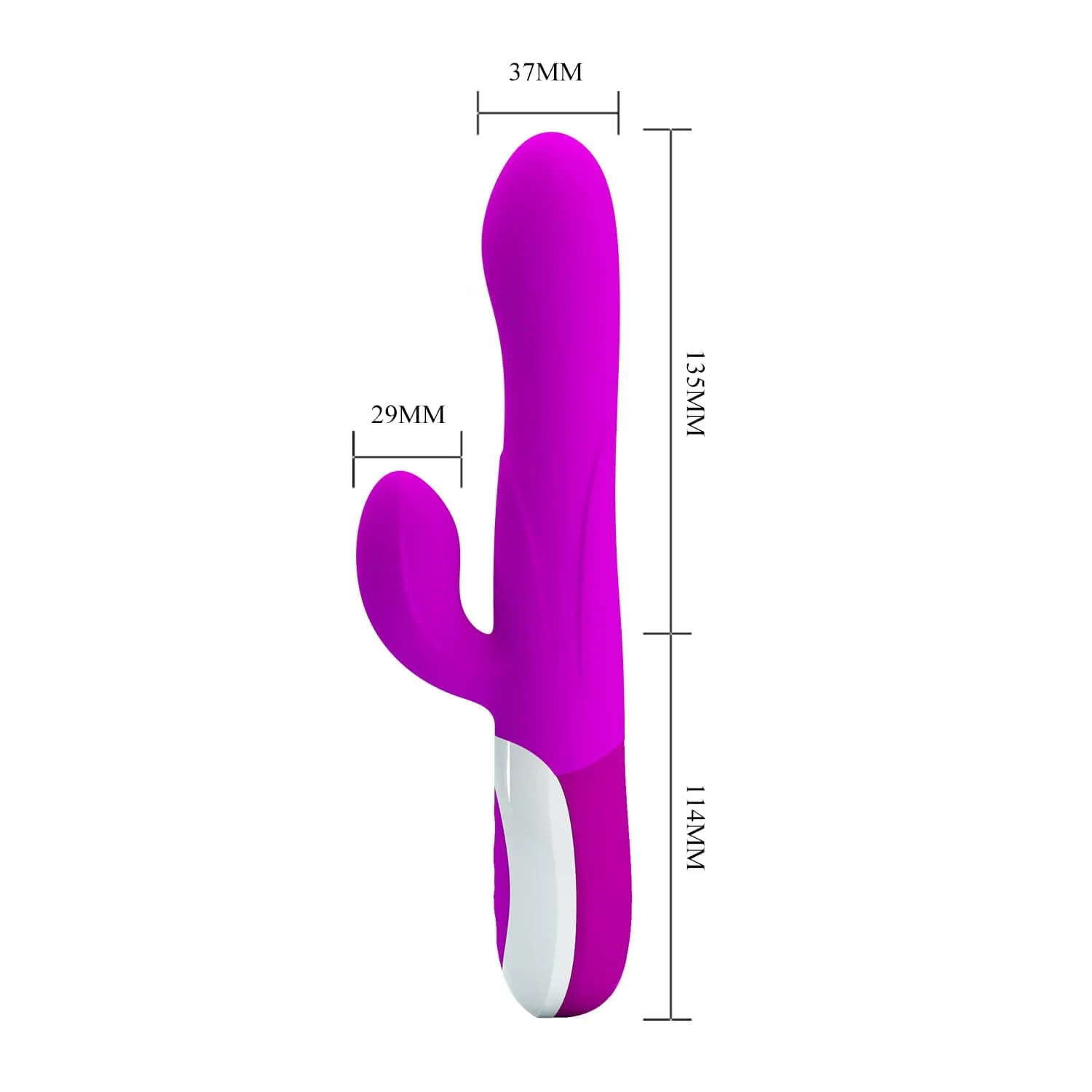 Pretty Love - Douglas Inflatable Rabbit Vibrator (Purple)