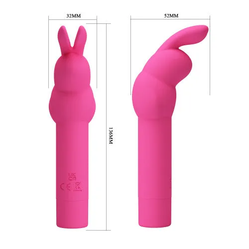 PRETTY LOVE GERARDO Bunny silicone vibrator 14 cm