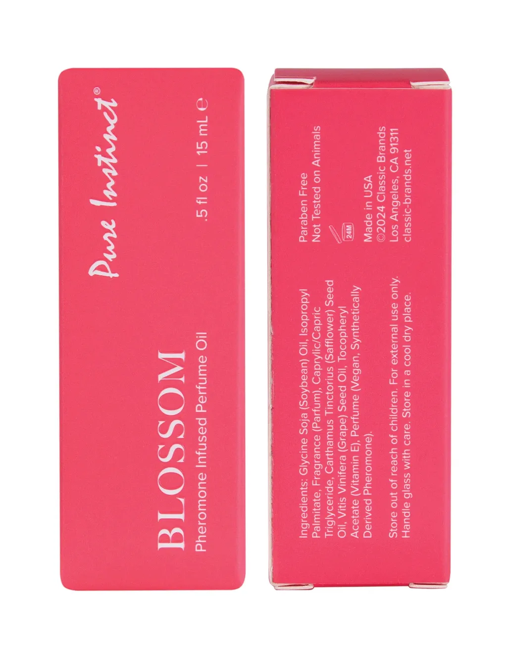 Pure Instinct Pheromone Perfume Oil Dropper Blossom