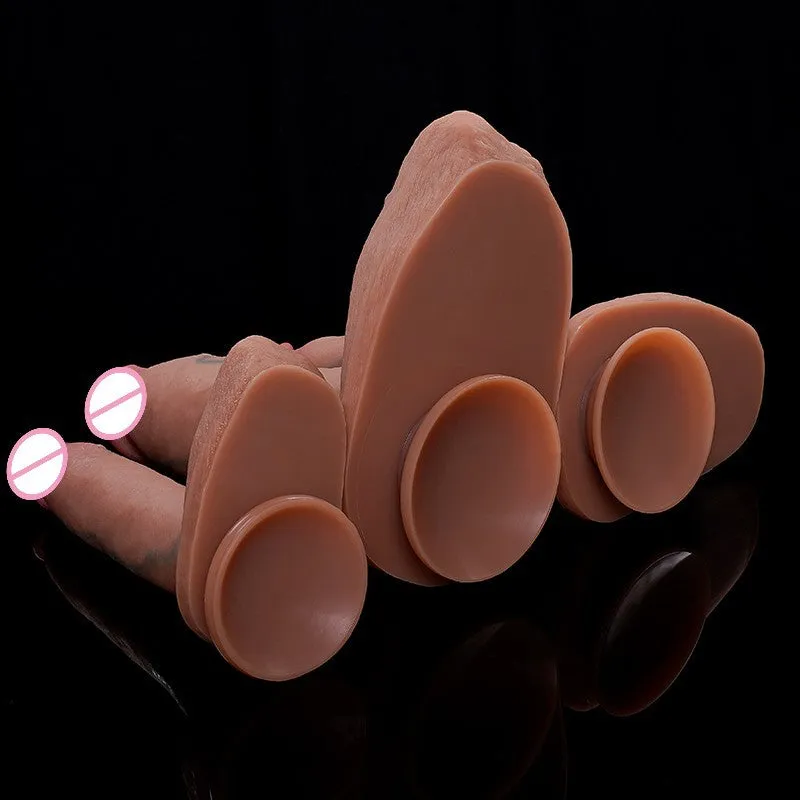 Realistic Anal Dildo Buttplug Prostate Massager - Silicone Vaginal Female Masturbation Sex Toy
