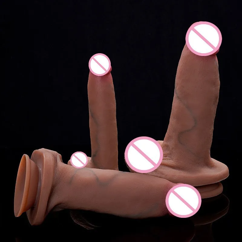 Realistic Anal Dildo Buttplug Prostate Massager - Silicone Vaginal Female Masturbation Sex Toy