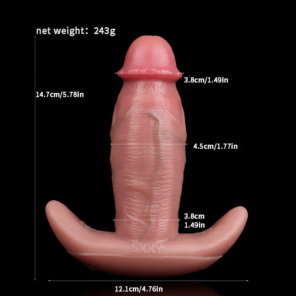 Realistic Dildo Anal Sex Toys - Vibrating Bullet Strapon Harness Tail Butt Plug