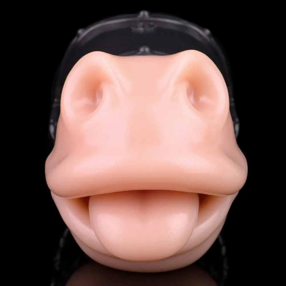 Realistic Horse Mouth Pocket Pussy Masturbator - Fantasy Animal Oral Sex Penis Massage