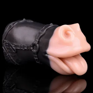Realistic Horse Mouth Pocket Pussy Masturbator - Fantasy Animal Oral Sex Penis Massage