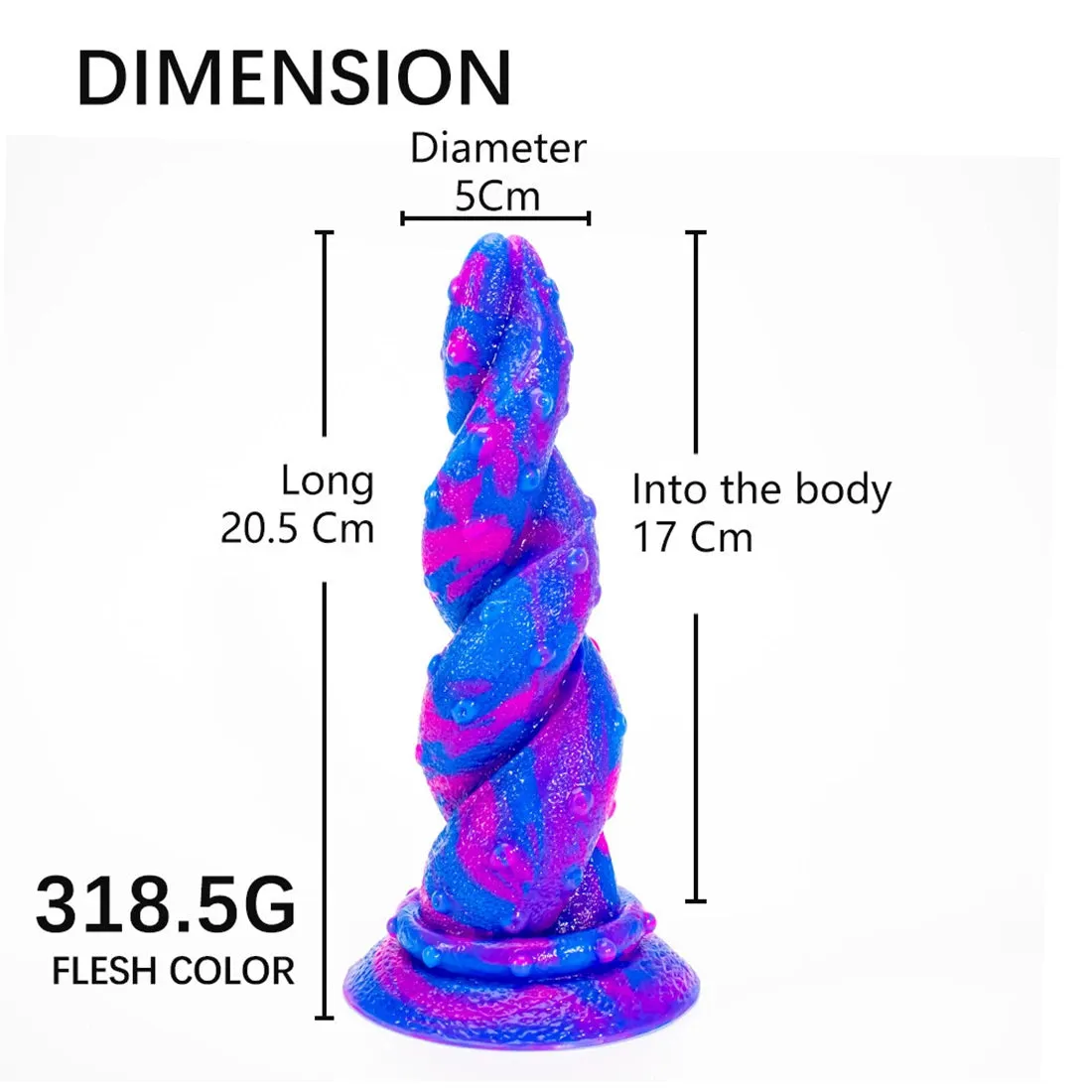 Realistic Monster Dildo - Exotic Big Anal Dildo Dilator G Spot Prostate Massage Milking