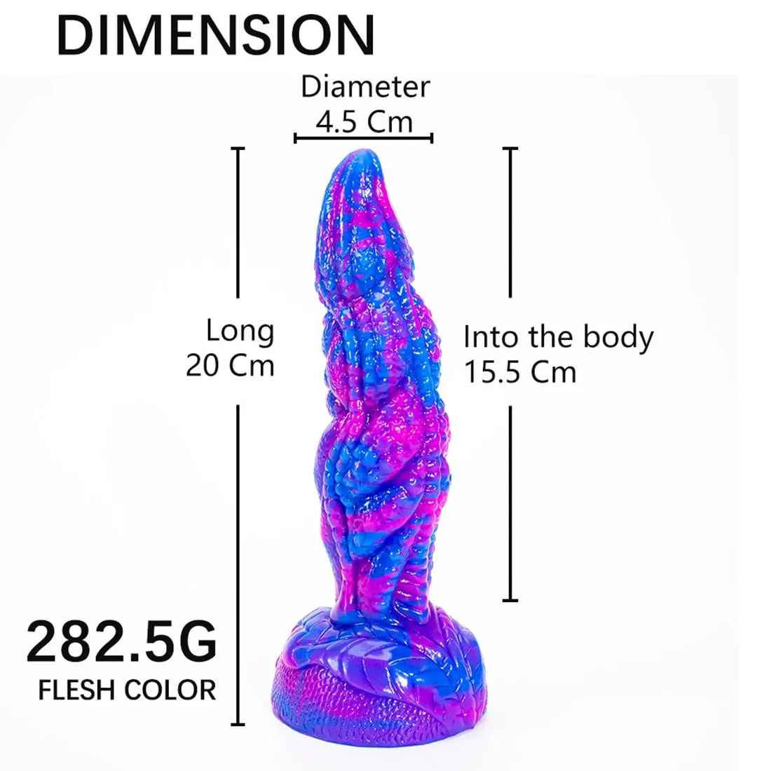Realistic Monster Dildo - Exotic Big Anal Dildo Dilator G Spot Prostate Massage Milking
