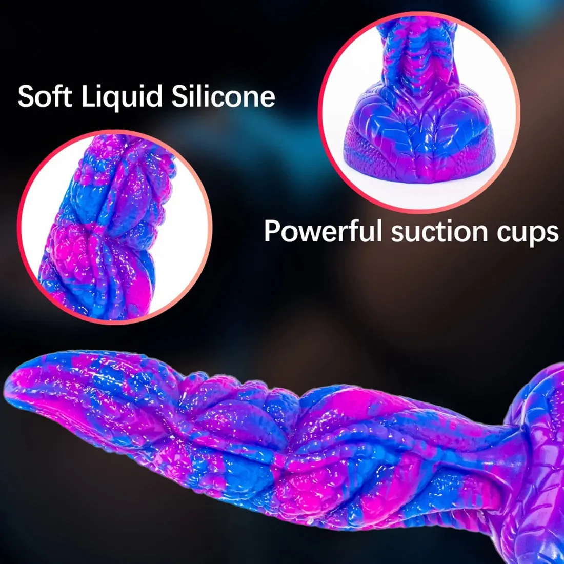 Realistic Monster Dildo - Exotic Big Anal Dildo Dilator G Spot Prostate Massage Milking