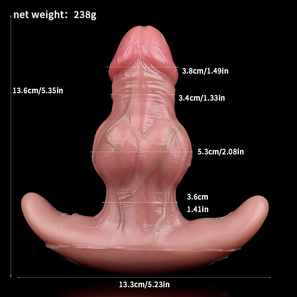 Remote Control Vibrating Bullet Tail Butt Plug - Silicone Anal Sex Toys for Women Men Role Play