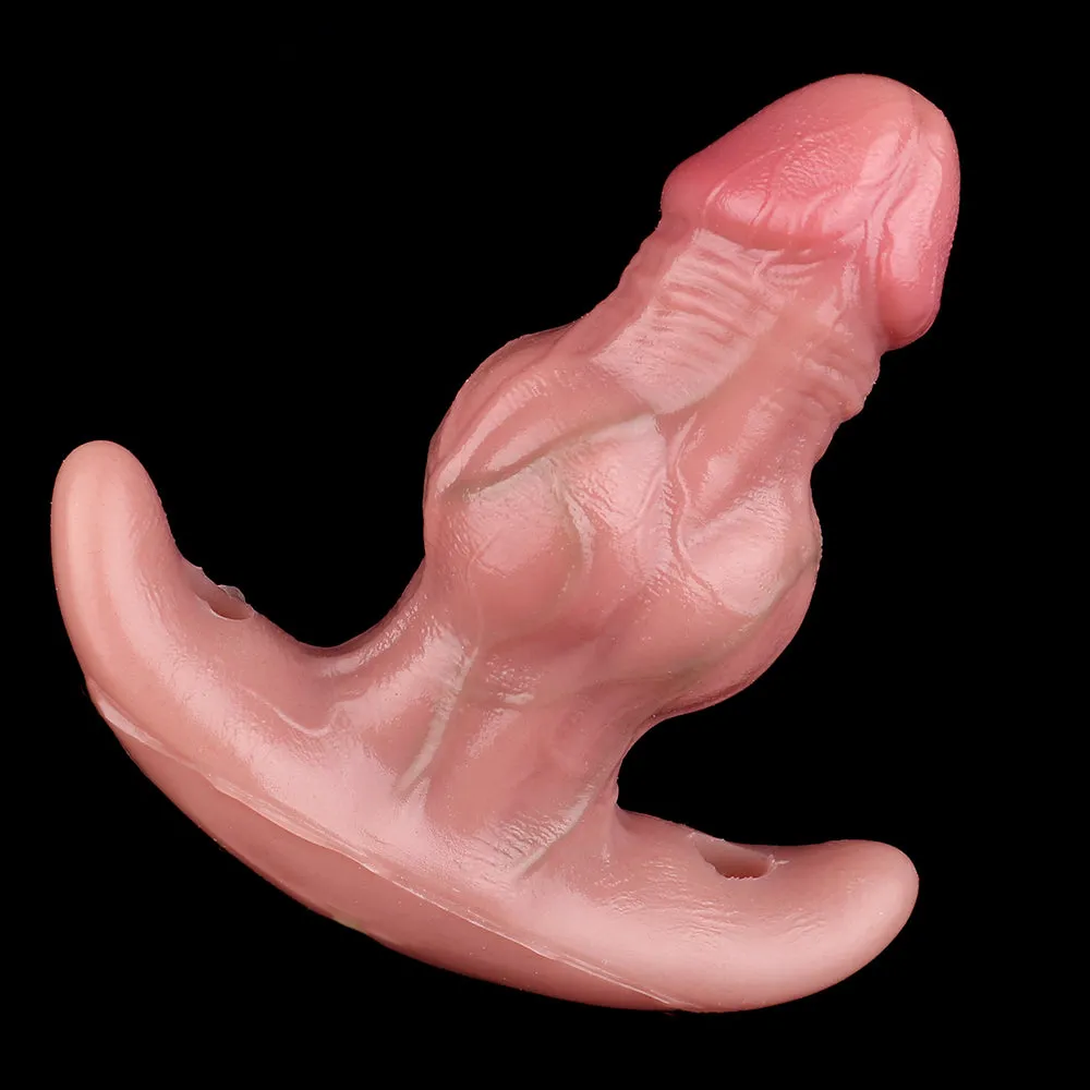 Remote Control Vibrating Bullet Tail Butt Plug - Silicone Anal Sex Toys for Women Men Role Play